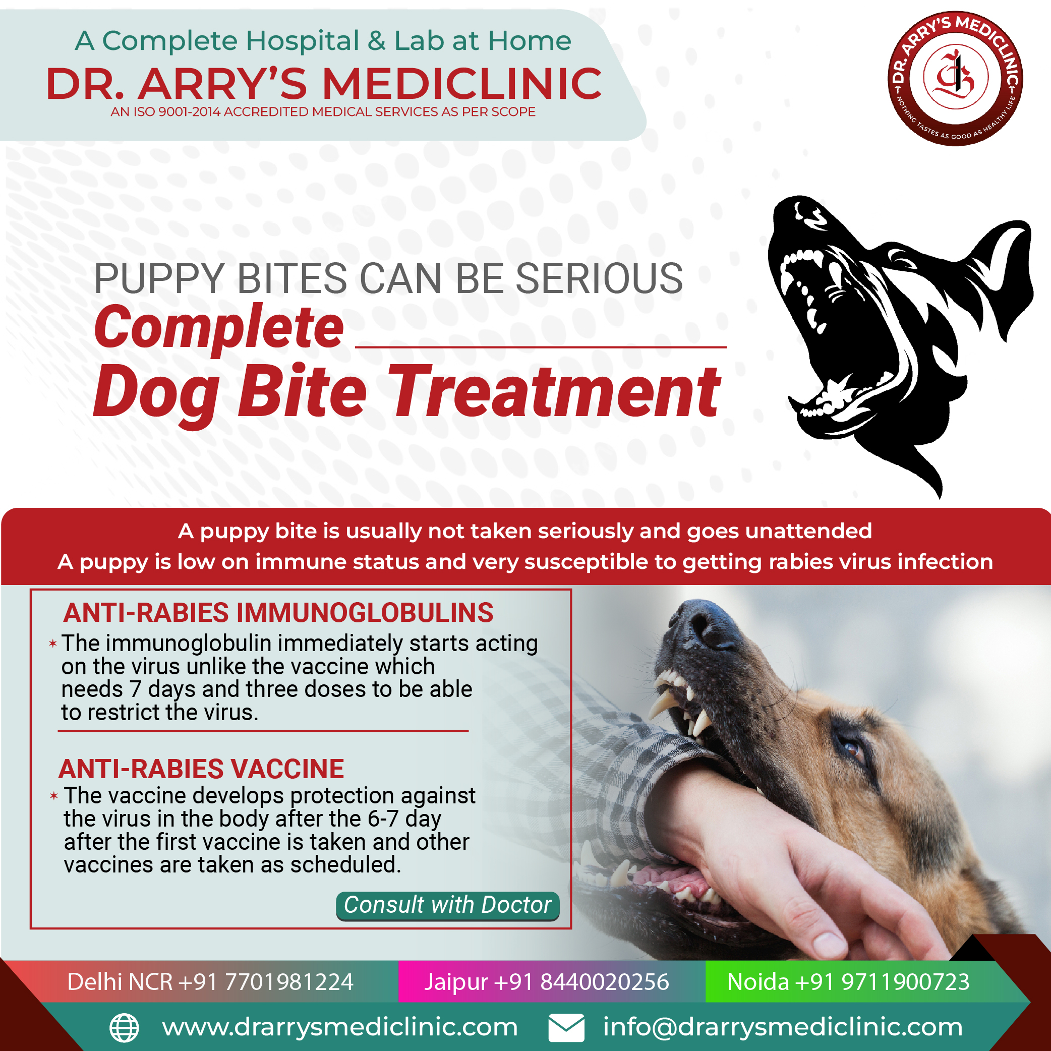 Dog Bite- Dr.Arry's Mediclinic